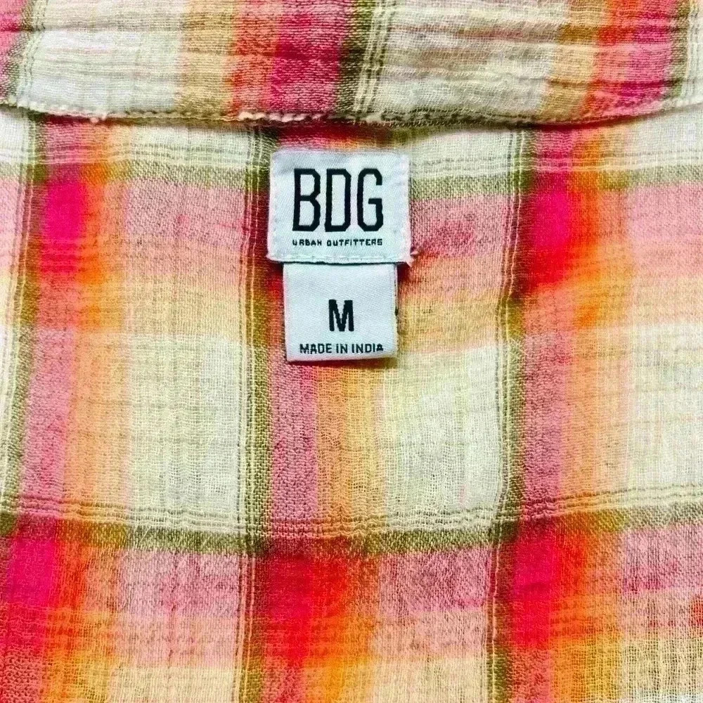 BDG Plaid Tops For Women Button Down - Picture 6 of 6